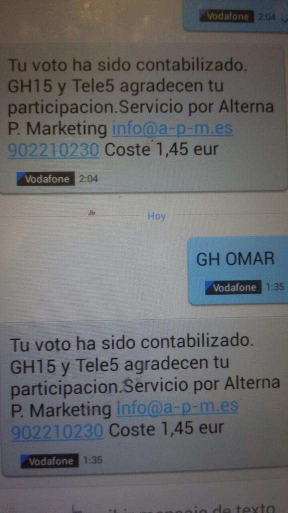 barbarabcn24's tweet photo. @PaulaGhOficial @MiguelFrigenti @_seguidoresgh_ @ghoficial VENGA,MI VOTO PK ESTE TIO A DE SALIR YA! http://t.co/0YpNYAYpSl