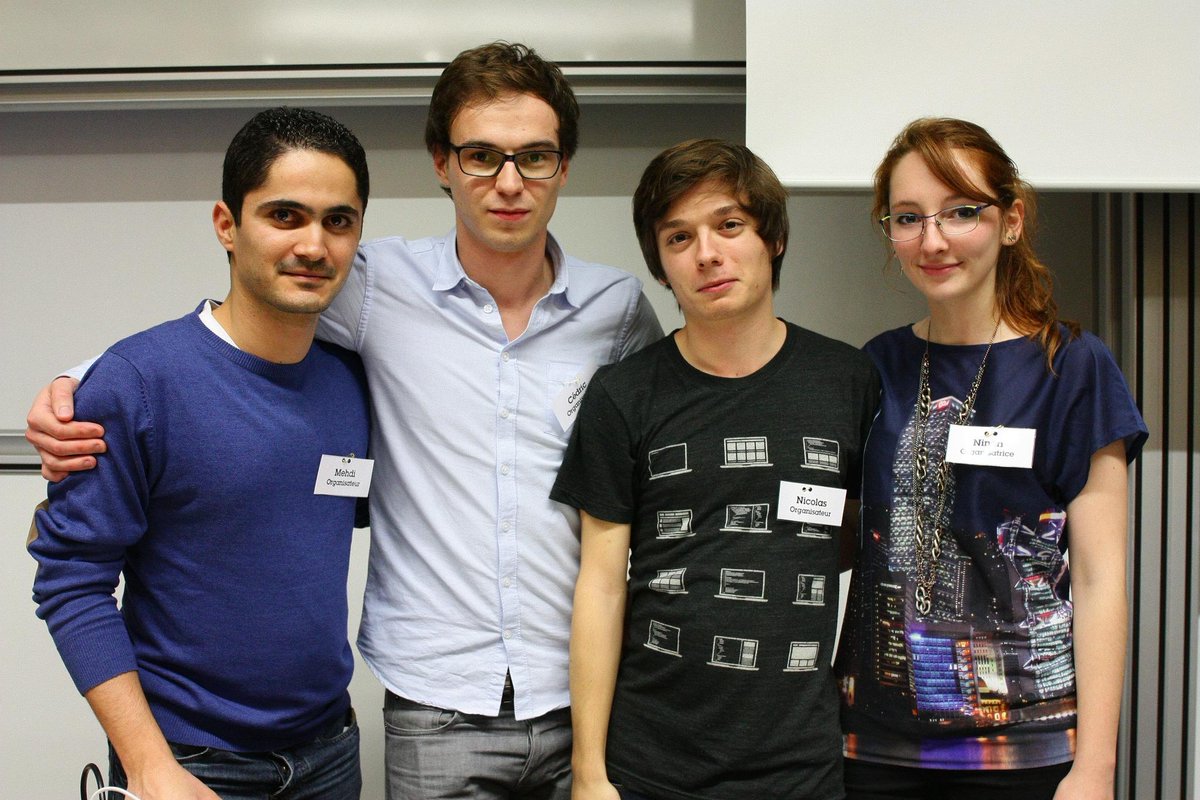 cedricdebacq's tweet photo. ces 4 jeunes #entrepreneurs sont les pionniers de la 1 ère édition du #swcompiegne Milles merci encore à vous :) http://t.co/jqevrmHGU5