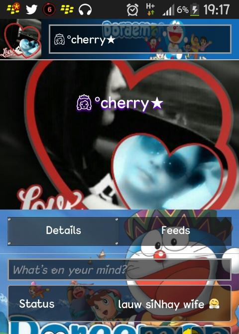 JustCherry__'s tweet photo. BBM doraemon V2.3.0.14 http://t.co/qdLhPy1GQi #bbmTheme #Android http://t.co/d2ZYqMgWPu