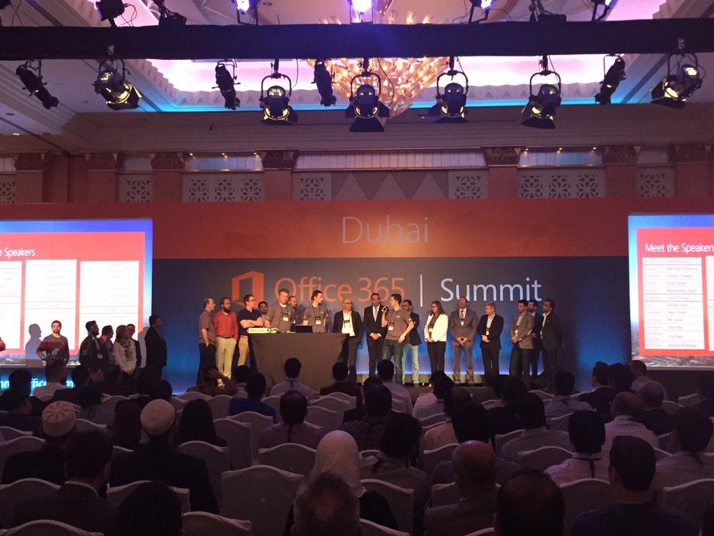 vimalsethi's tweet image. Meeting the speakers at #Office365 #officeworldtour hosted by Microsoft Gulf here in Dubai