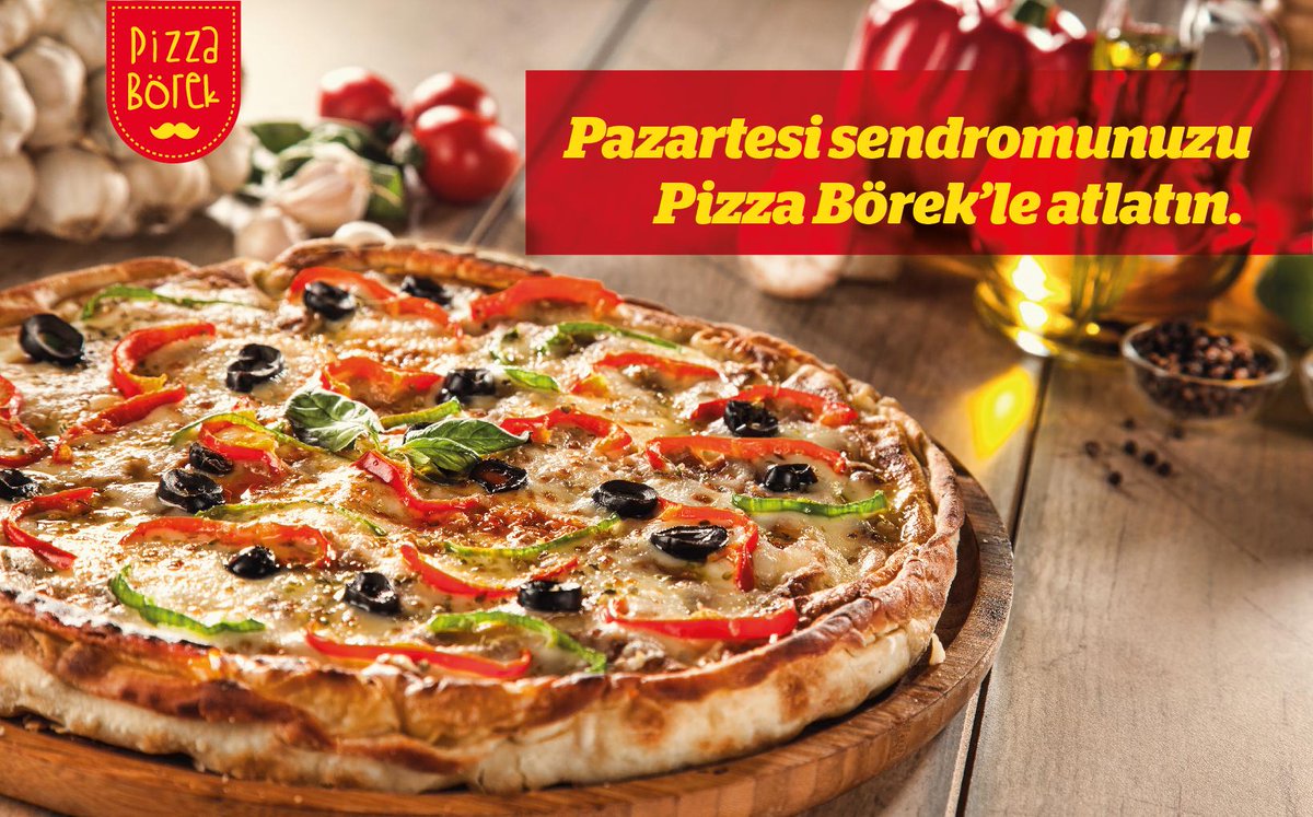 En güzel Pazartesiler Pizza Börek'te...