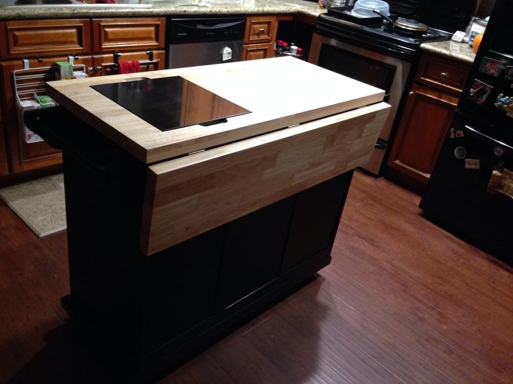 Sparkyena! on Twitter: "Kitchen island is assembled! With ...