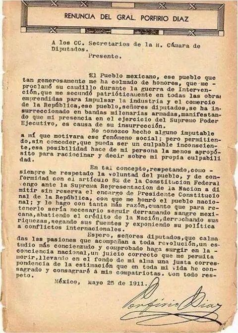 LetySaavedra's tweet photo. Si el Gral Porfirio Diaz renunció porque peña no http://t.co/51I5GiXSSK