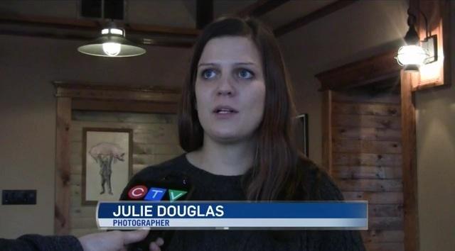 .<a href="/J_DouglasPhoto/">Julie Douglas</a> speaks with <a href="/CTVToronto/">CTV News Toronto</a> about the "Chasing Shadows" photography exhibit at <a href="/alehouseptbo/">AshBurnhamAle</a>  #ptbonews