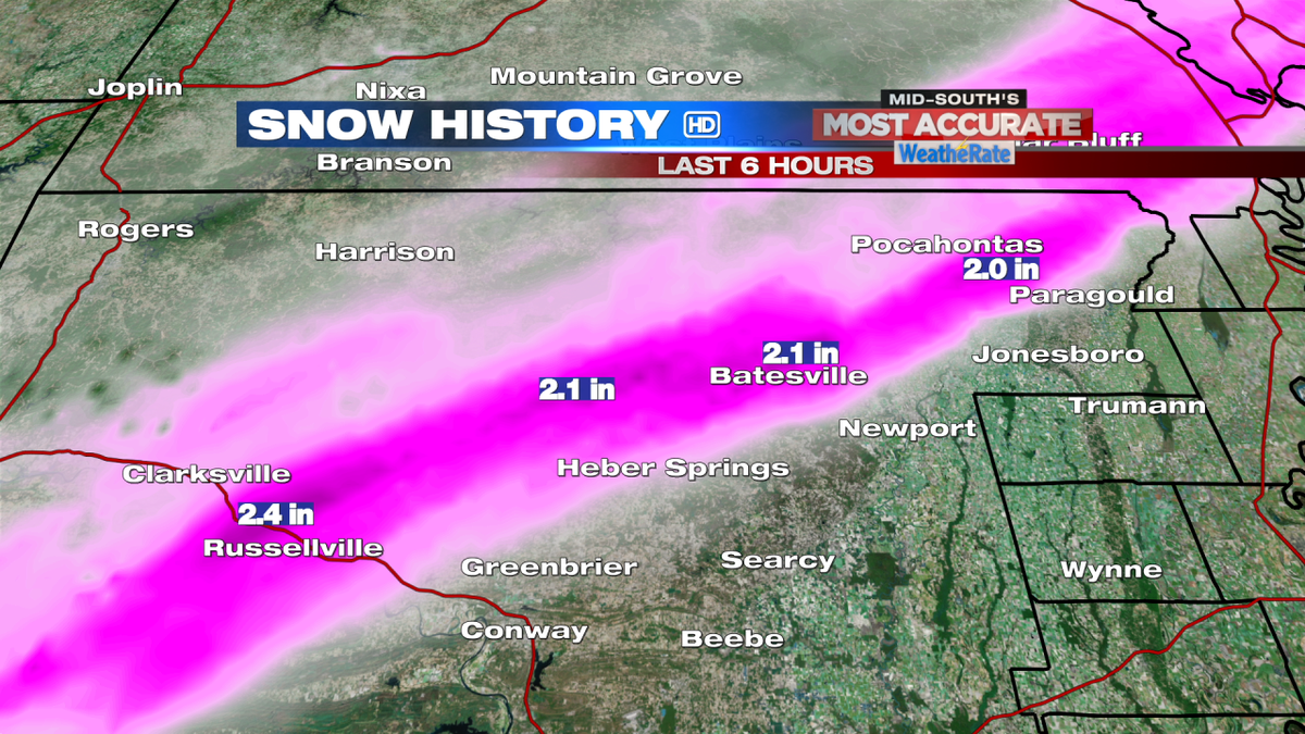 local24paul's tweet photo. Tracking SNOW HISTORY of this line headed our way shows a history of produce 2" of snow in some areas. #LocalMemphis http://t.co/dZYGHFaQu1