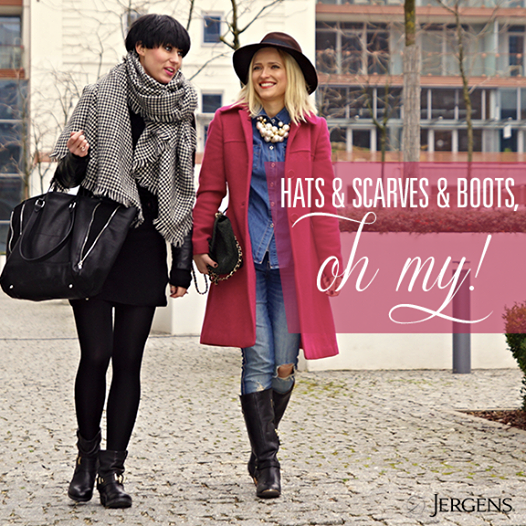 InfluensterCB's tweet photo. What’s your favorite cold-weather accessory? Ours is smooth skin! #1WeekToGorgeous @JergensUS #ModaVoxBox http://t.co/dlF1gOOmY6