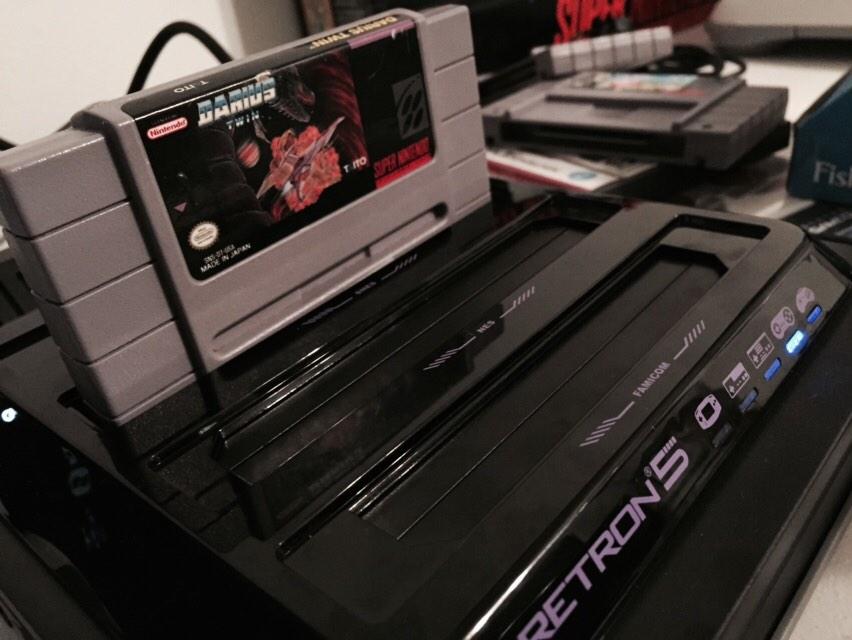 PlayClassics's tweet photo. One of the #snes #retrogames http://t.co/203D1TC7kl picked was Darius Twin a 2 player SHMUP like R-Type #retrogaming http://t.co/qj2pbl0pOB