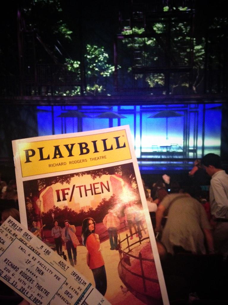 annika_ey's tweet photo. Officially going to go see @IfThenMusical for the 3rd time on December 16th! 😍🎶🎭💜 #beyondecstatic #orchestra #MItoNYC http://t.co/6OPsK5UllP