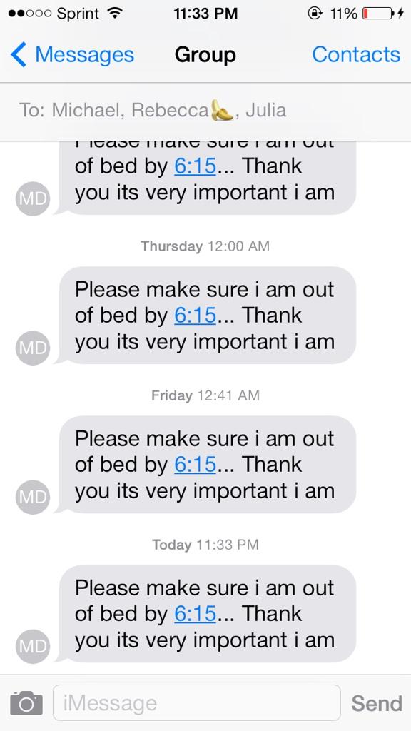 it's literally every day