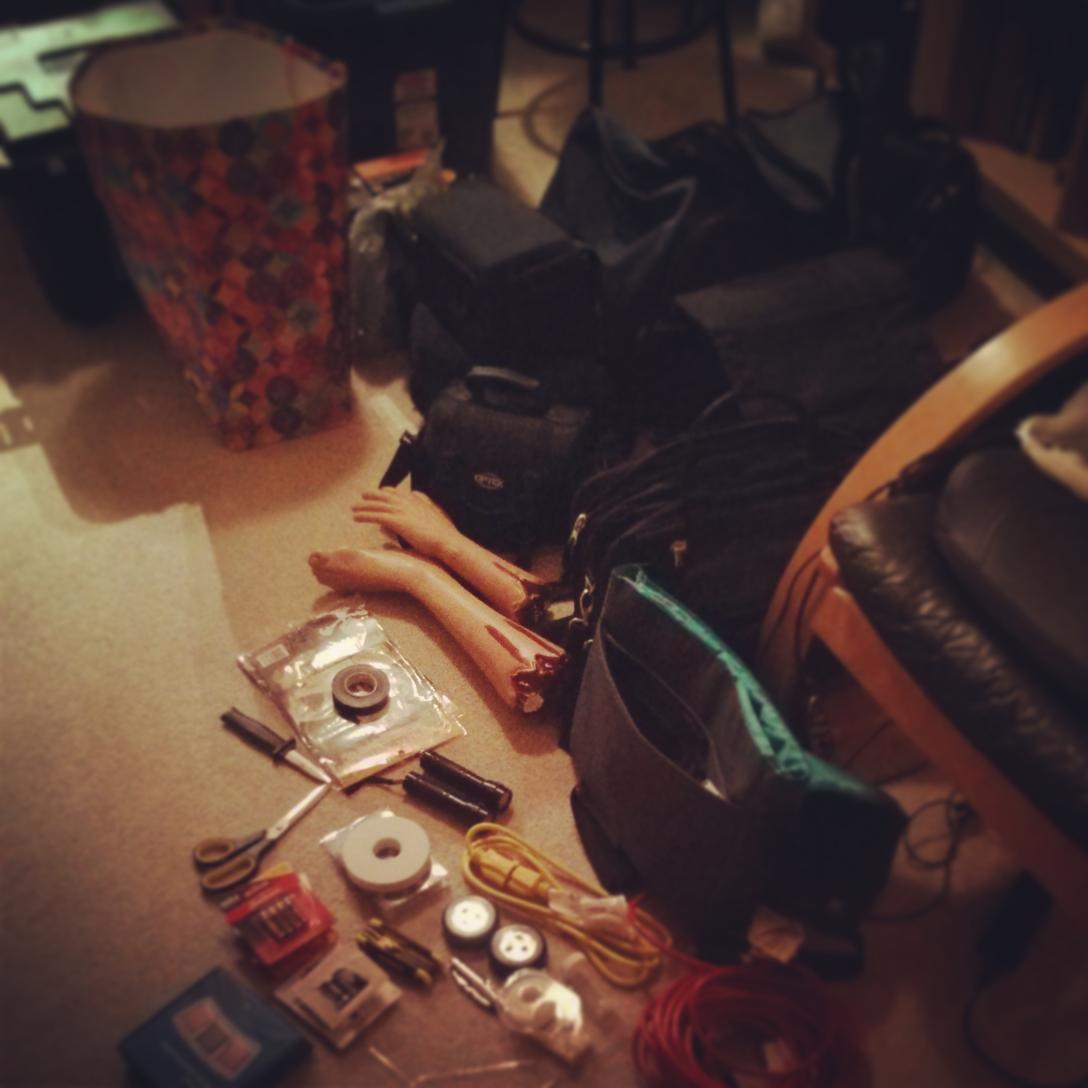 dulabicstudio's tweet photo. Gear all ready for tomorrow's #Film #shoot. #ProjectEugenics #zombie #fearure http://t.co/Sna8t7VbNf