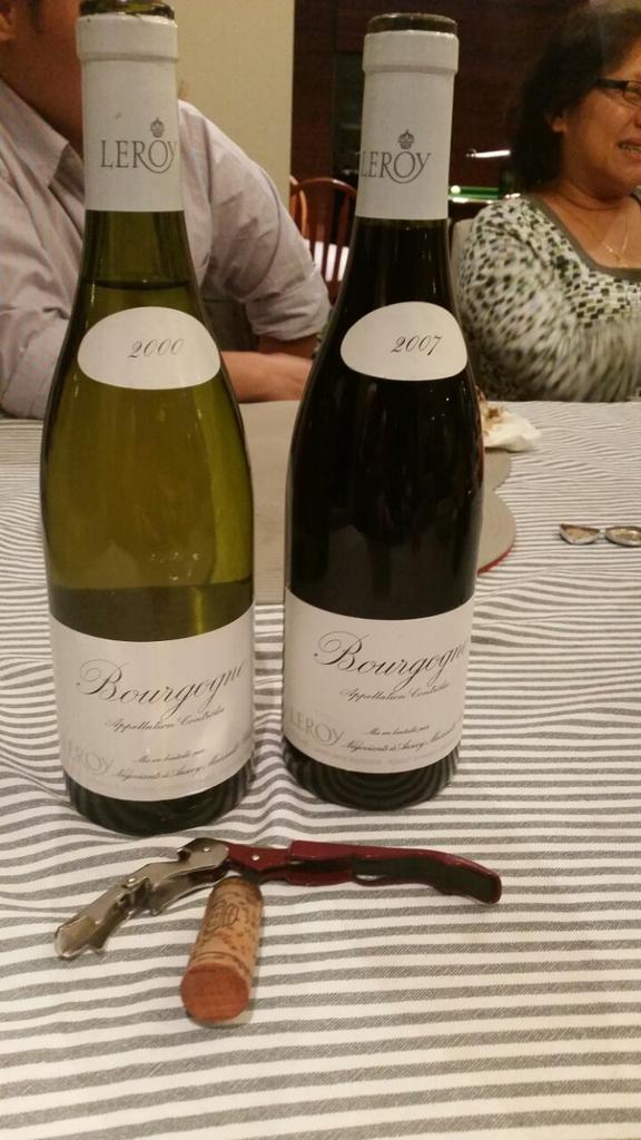 ewinecellar's tweet photo. Enjoyed this lovely pair over the weekend.
#DomaineLeroy #burgundy http://t.co/YUYl66Ilmt