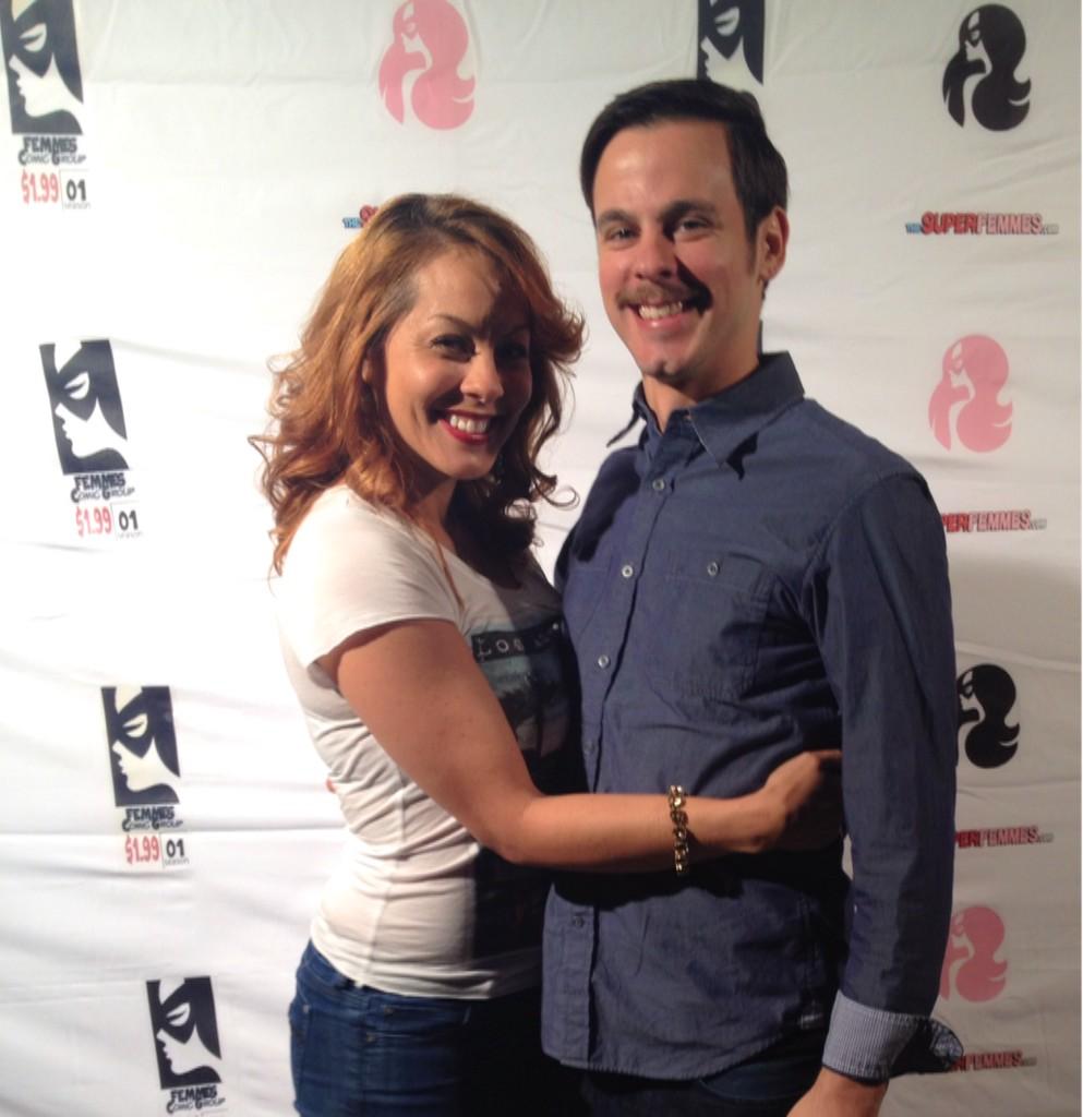 VanelleLyn's tweet photo. At the Super Femmes Premiere! #TheSuperFemmes @TheSuperFemmes #filmlife #comiccon #redcarpet #premiere http://t.co/eG4fu7mb8q