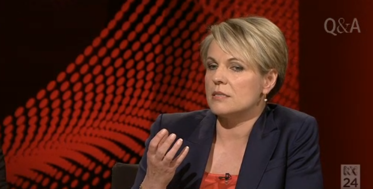 BuzzFeedOz's tweet photo. Plibersek: “Growth is good. But growth has to be inclusive and environmentally sustainable” #qanda http://t.co/s1goQHgPFl