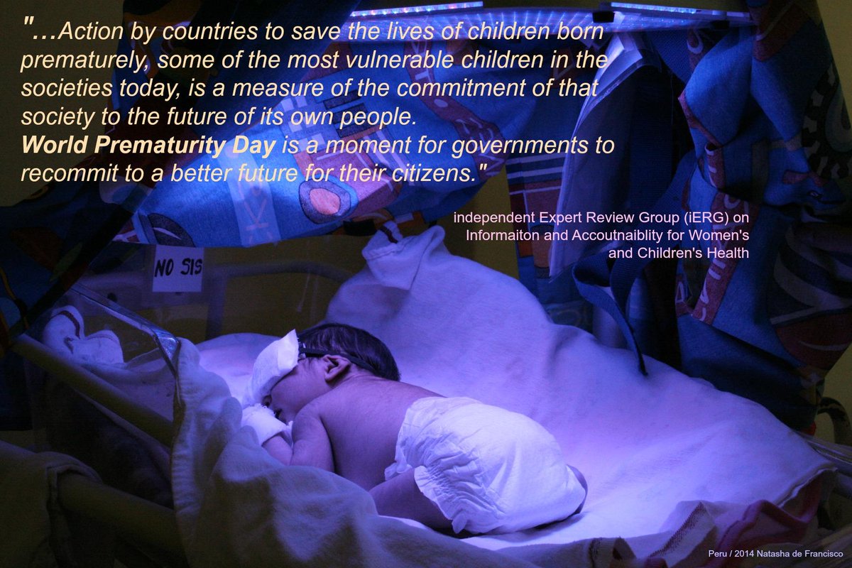 #iERG is drawing attention to the leading cause of child mortality: bit.ly/1A6Mmyx  #WorldPrematurityDay