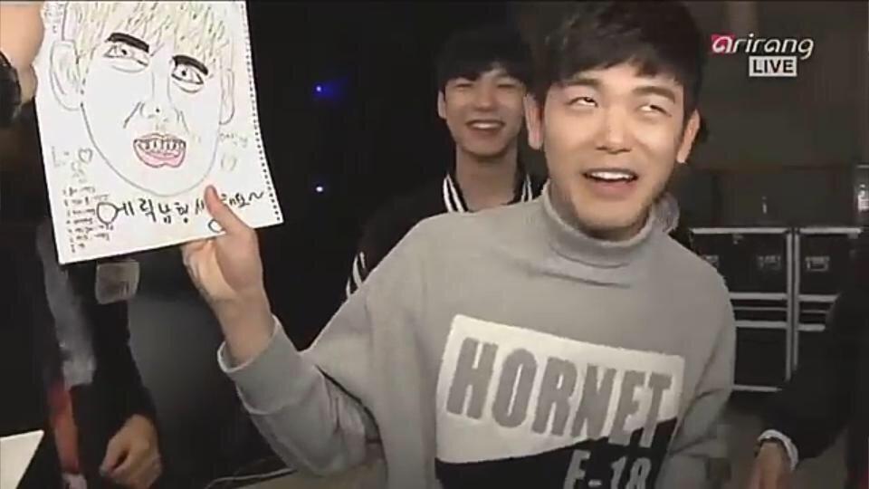 Happy birthday, Eric Nam. Lol sorry this is the only picture I have of you :P you cute doe. 