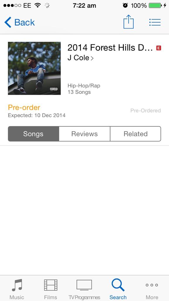 HarryWGreen97's tweet photo. As soon as I saw it I had to pre order it! Can't wait 😄 @JColeNC http://t.co/NDQKJ6SwuO