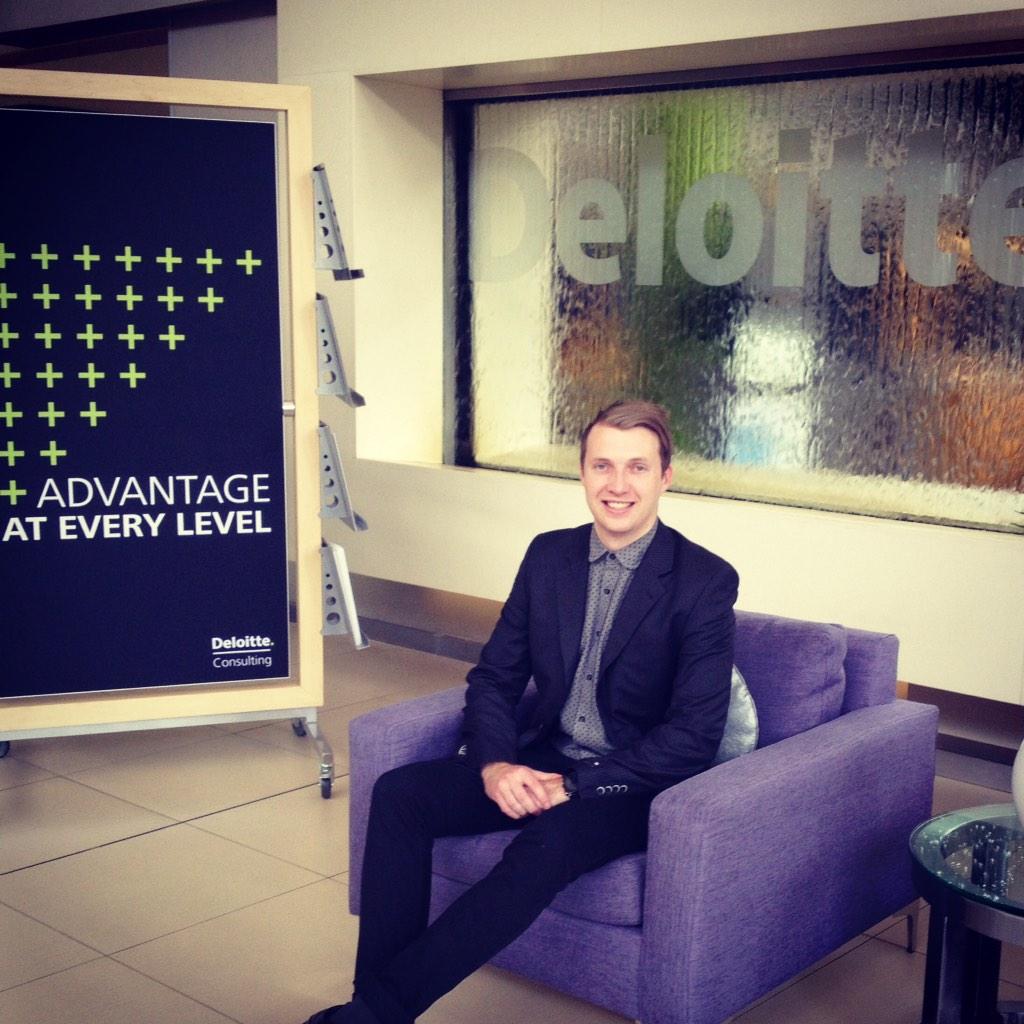 Welcome Tim, you will have a blast RT <a href="/TheDigiDaydream/">The Digital Daydream</a>: Internship mode at @DeloitteDIGI_SA: Day 1. 👤👓👔💼📈
