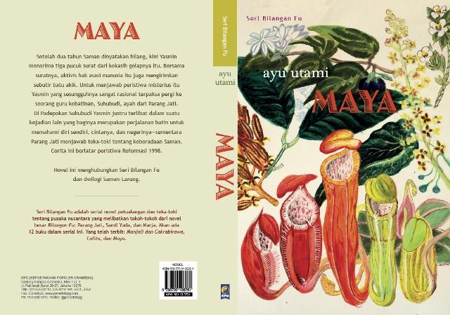 BilanganFu's tweet photo. "@penerbitkpg: Kategori Buku Fiksi Terfavorit #API2014: ‘Maya’  http://t.co/LogO4Oh1Cn"