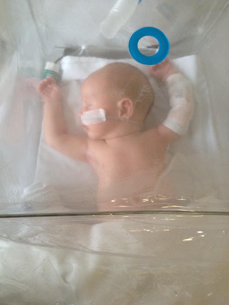rattlerally's tweet photo. #WorldPrematurityDay and here's Joshua, the inspiration behind the rally, having been re admitted with CSV 3 yrs ago http://t.co/UEBjXs91eX