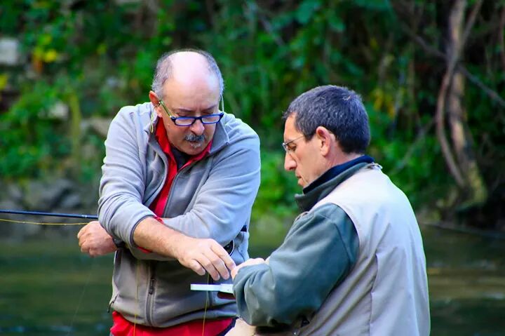 FlyFishermanC's tweet photo. Winter cast. GRAZIE A TUTTI http://t.co/npUlGtTzN3