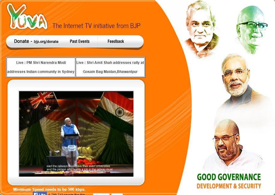 Navrang's tweet image. #ModiInAustralia LIVE at yuva4india.tv #ModiInAus #ModiExpress #ModiInSydney