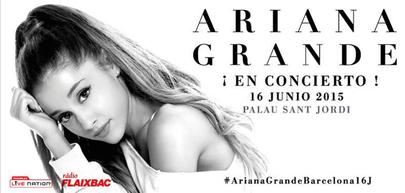 LiveNationES's tweet photo. ¡ARIANA GRANDE el 16 junio 2015 en Barcelona! Entradas el viernes: http://t.co/K88RW7ZrP1 #ArianaGrandeBarcelona16J http://t.co/1xbi9hScZ0