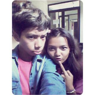 Ketinggalan xD wkwk nih ada Kyolin sama Noyou di backstage~