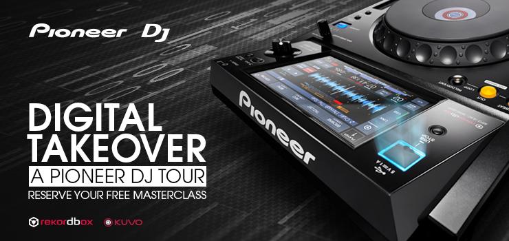 PioneerUK's tweet image. #PioneerDJ Tour is back! Book your FREE masterclass with the XDJ-1000, KUVO &amp;amp; rekordbox3 at tinyurl.com/mgmb32e