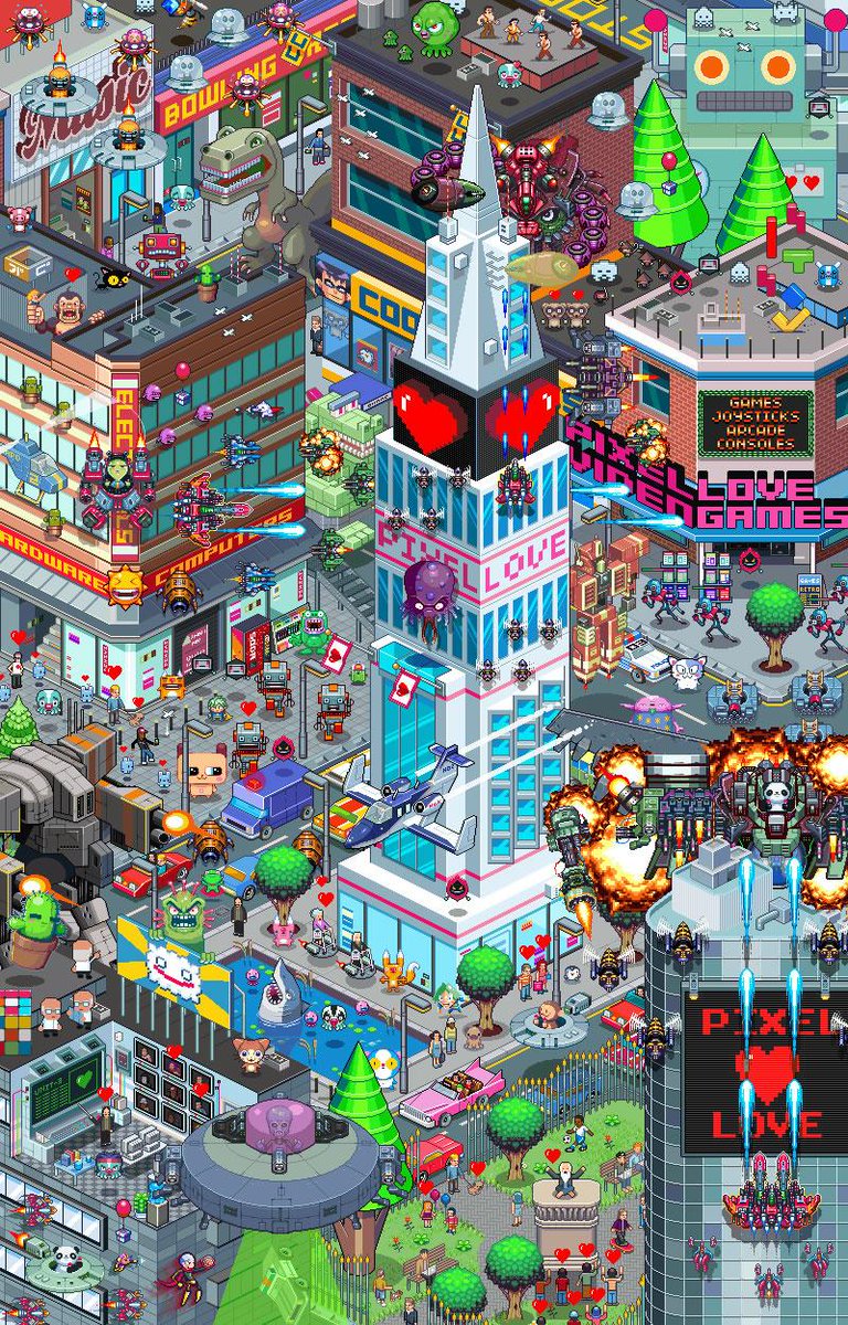 folioart's tweet photo. #FolioPresents: Start your week with a little pixel love. #Illustration by Army of Trolls:

http://t.co/wxOUCNdHkC http://t.co/nHNPP7t5Na