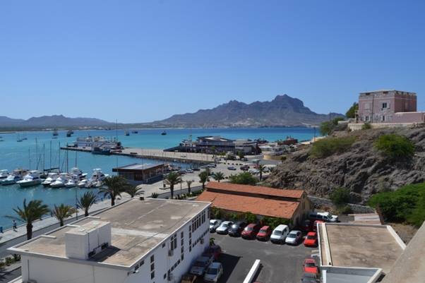 Here we are in beautiful Mindelo #CapeVerde @CMVoyages