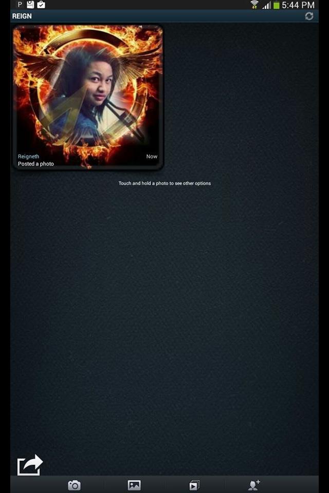 rainREIGNgoaway's tweet photo. Guys! Download @photochatph ! :) @keemneel @rebekahrieza @nenenineeka :) 
#PhotoChatPH #MockingjayPart1 http://t.co/I64RZHJA2q