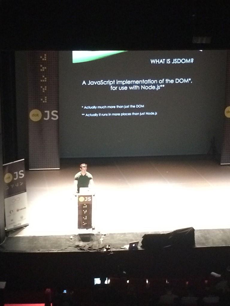 arnaud_breton's tweet image. .@domenic about #jsdom, a #javascript implementation of the DOM for #nodejs #dotJS
