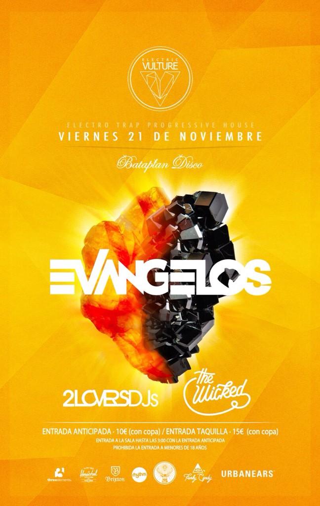 Kaloeidoscopeo's tweet photo. 21 de Noviembre, pideme tu anticipada para @ElectricVulture 
@TheWickedPair @EVANGELOSmusic  @2LoversDjs http://t.co/QS5rhkst4k