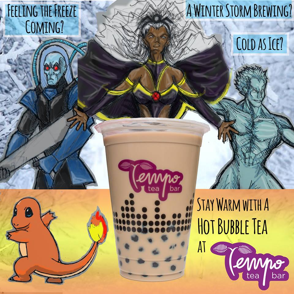 StuRecGlasgow's tweet photo. Warm up with a toasty #BubbleTea from @TempoTeaBar ! Bag an upgrade with the #SRAPP! http://t.co/35kASt25In