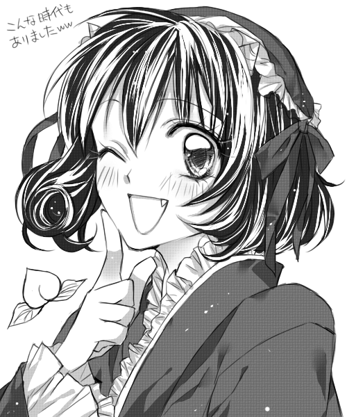 ウチにもこんな時代がありましたー! カンニングしないで描いたけど、絵柄似せれてるだろうか?? あ、マキちゃんですww 