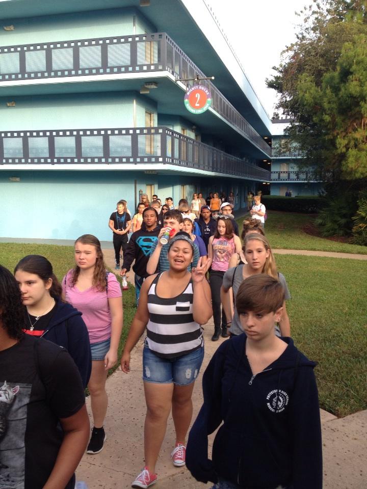 Heading to universal studios!