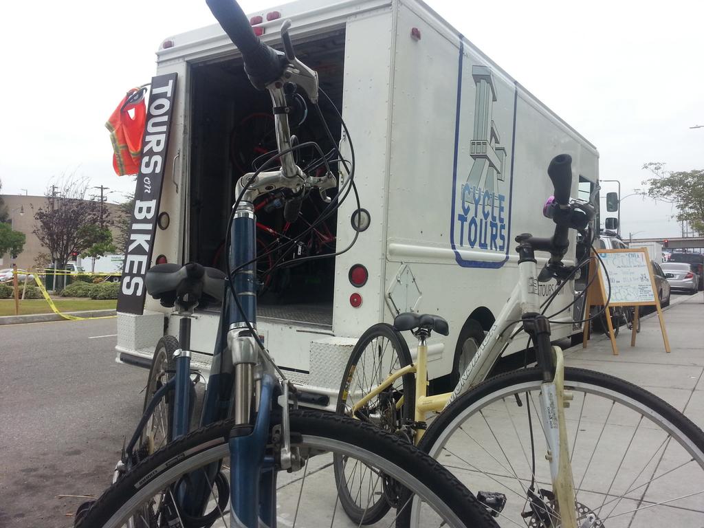 Getting ready to do an Art Tour this morning. We love showing our city off! #toursonbikes #graffitiarttour #streetart