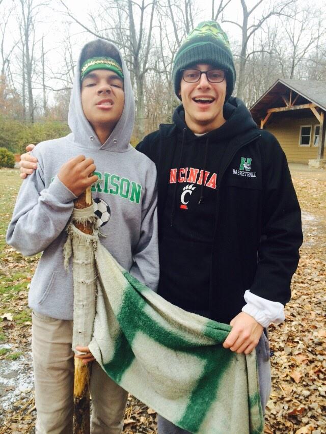 SamanthaBriggs_'s tweet photo. My 2 favorite dudes πππ @CallMeMiley2 @ThisGuyKiernan you guys are awesome β€οΈ #FallWeekend2014 #KernDownForWhat http://t.co/ycV9h1LVHJ