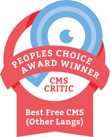 cmscritic's tweet photo. People's Choice Award for Best #Free #CMS (Other Langs) goes to @muracms http://t.co/c9V3hP3cJS #muracms #cmsawards http://t.co/OqMP2OvkVf