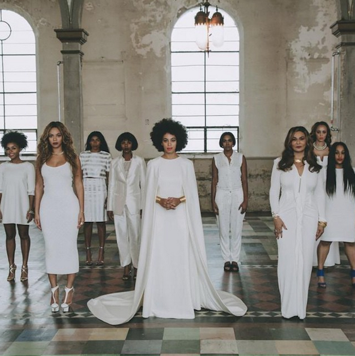 VanityFair's tweet photo. Take a look through Solange's wedding album: http://t.co/PqTEsKhsie http://t.co/vo48j2ML47