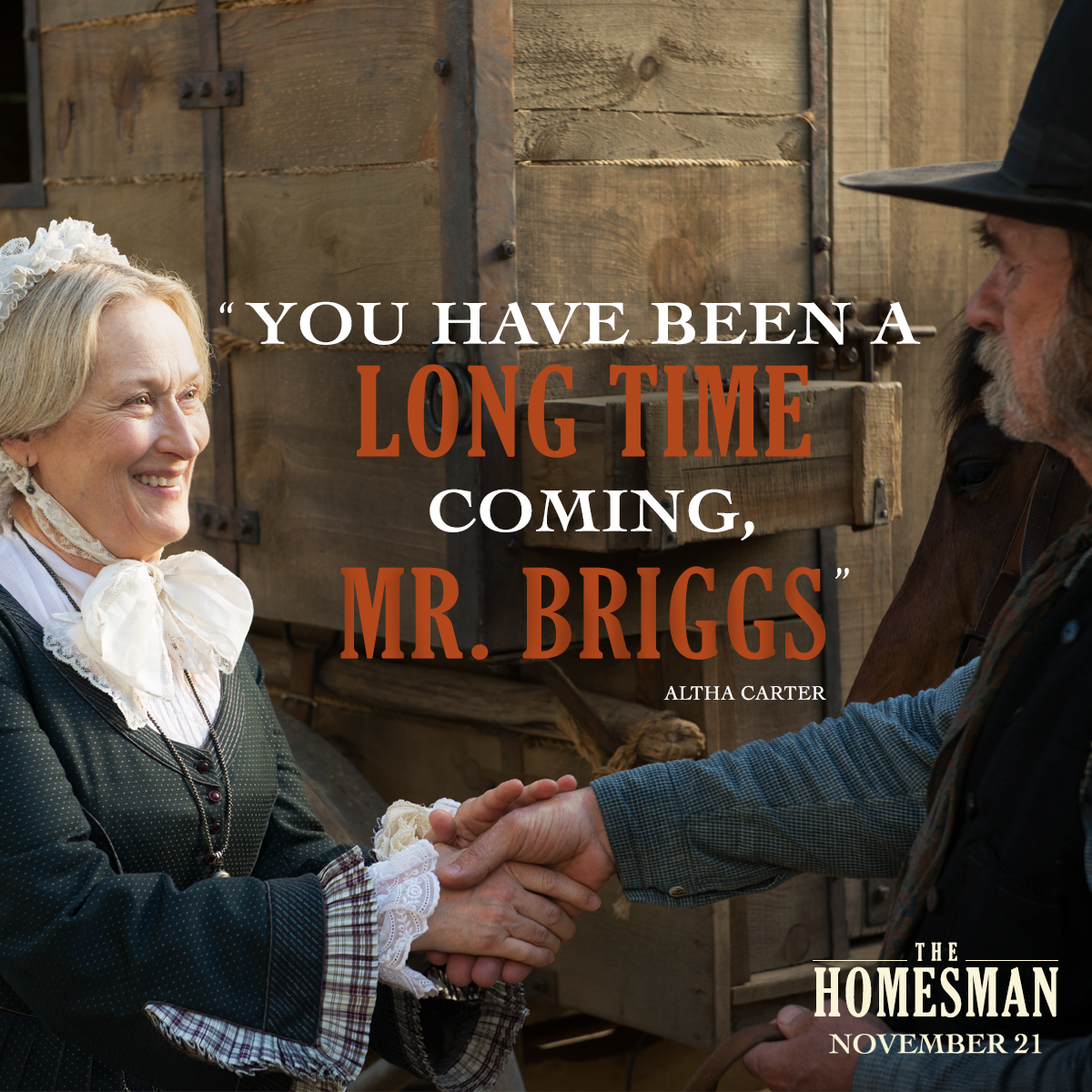 HomesmanUK's tweet photo. Did you see The #Homesman this weekend? Let us know your thoughts.
http://t.co/gXs0UyWDiQ http://t.co/E4fpgDR2LO