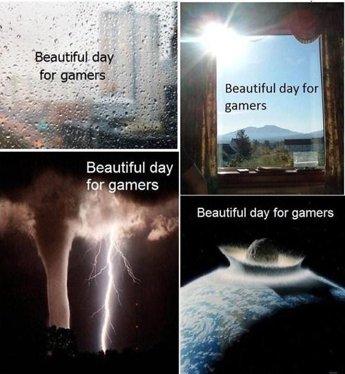 VGFGamers's tweet photo. What is this "outside" you speak of? http://t.co/3nKI4QAijt