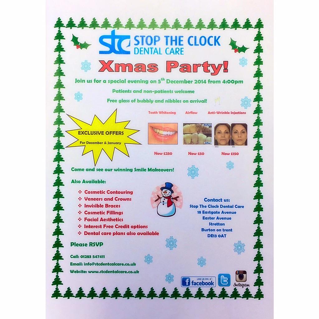 StopTheClockDC's tweet image. The festive season is here and we're ready to celebrate!Come join us for our xmas party on 5Dec for exclusive offers!