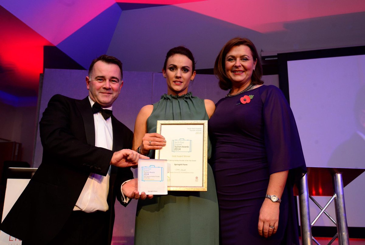_SpringhillFarm's tweet photo. 2014 Self Catering Holiday Provider of the Year #NEETA2014 @_SpringhillFarm http://t.co/VI6IGbjUsz