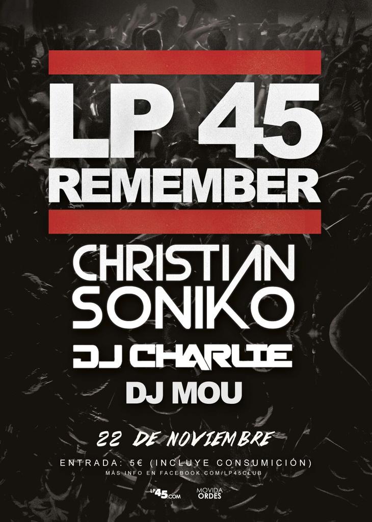 djmou's tweet photo. ¿Alguien tiene ganas de un pedazo de #remember en @Lp45_oficial ? http://t.co/T9uyfDjk0b