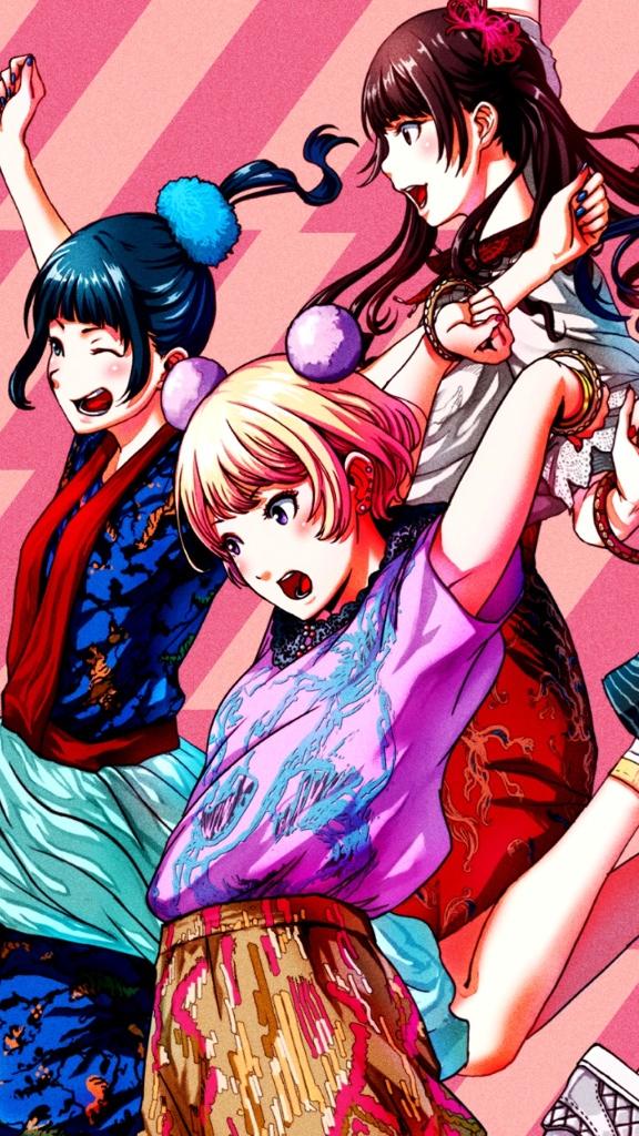 りょう ばり3イラストで来ました O みんなの服の柄がなかなか大変でした お気に入りは梨紗ちともがちゃんの太もも笑 バリ3共和国 でんぱジャック Http T Co Vwfjdsur3p