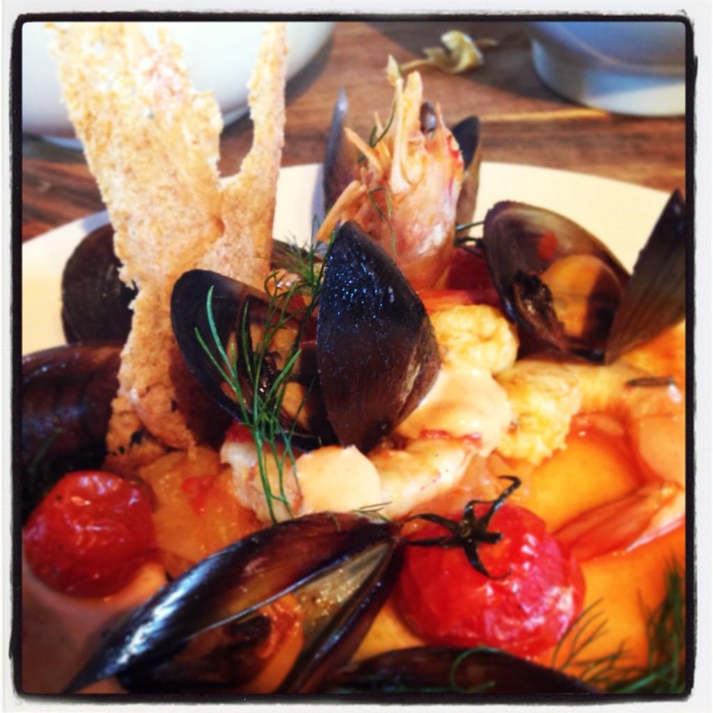 mzbstrange's tweet photo. Mucking about with a dish for assessment tomorrow .. A kind if deconstructed bouillabaisse #Chef #apprentice http://t.co/jA5Q8L3Dsk