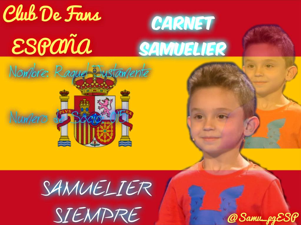 Samu_pgESP's tweet photo. @rachelicasj ¡Ya tiene su carnet #Samuelier ! ¿Y tu? (Me voy a comer) http://t.co/5UfIxyNO70