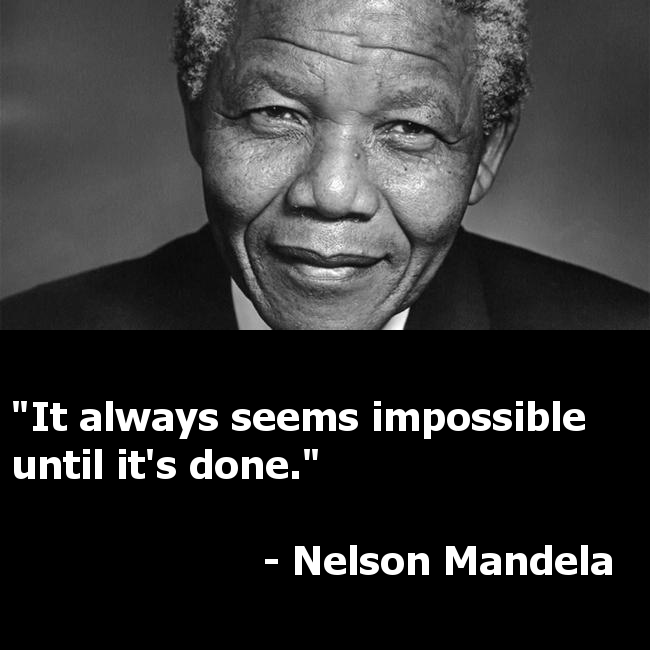 The1Transformer's tweet photo. A great #inspirational #quote from #NelsonMandela. Stay #positive and gain #inspiration  #motivation http://t.co/uf1quOulB6
