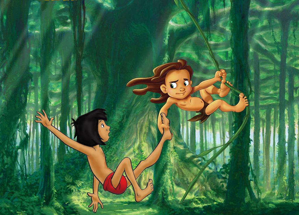 morethanfilms's tweet photo. Tarzán y Mowgli necesitan consejos de estilismo de las chicas de @simpletrendy http://t.co/Yum4FhJ9L4